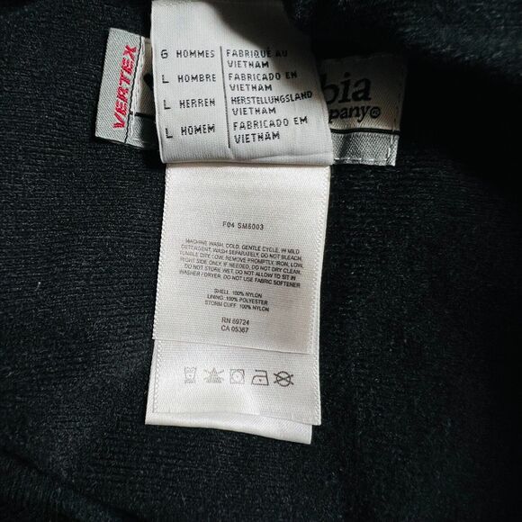 Columbia‎ Snow Pants Men’s Black Adjustable Waist and Ankles Sz L - Picture 6 of 6